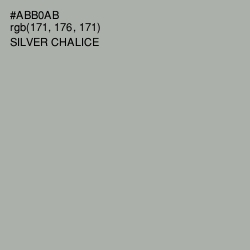 #ABB0AB - Silver Chalice Color Image
